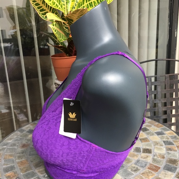 Wacoal Halo Lace Racerback Wireless - Picture 4 of 9